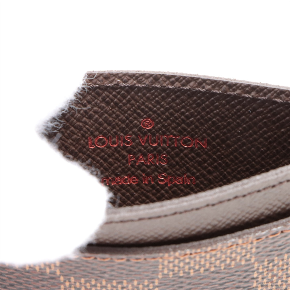 Louis Vuitton Damier Port Jaeger Le Coultre Shrimp N61722