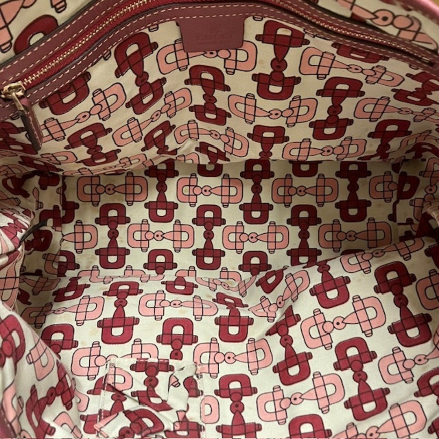 Gucci Cabas  Canvas Tote Bag