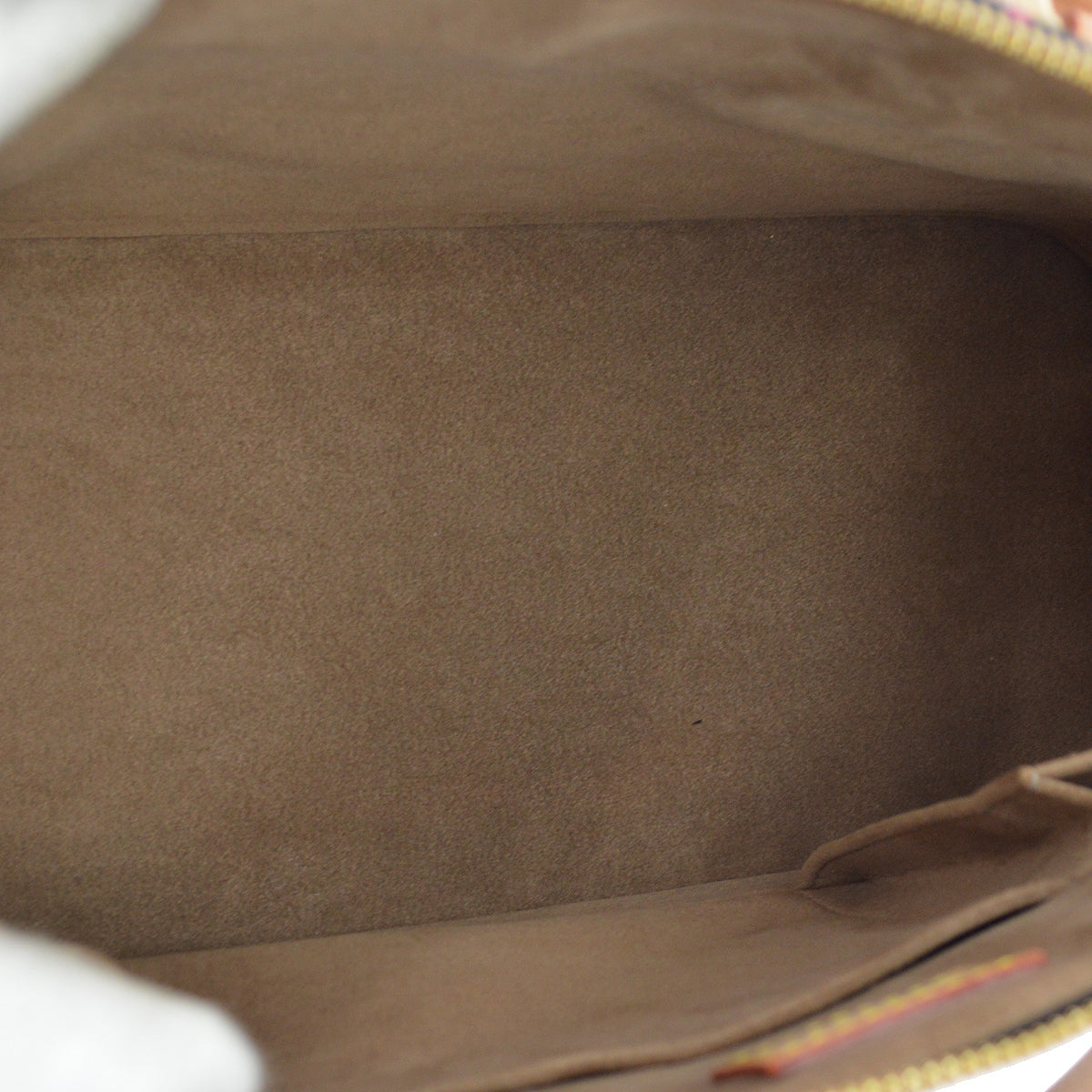 Louis Vuitton 2011 Black Monogram Multicolor Alma PM M40444