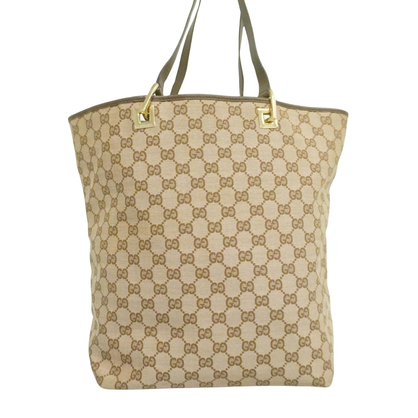 Gucci Gg Canvas  Canvas Tote Bag