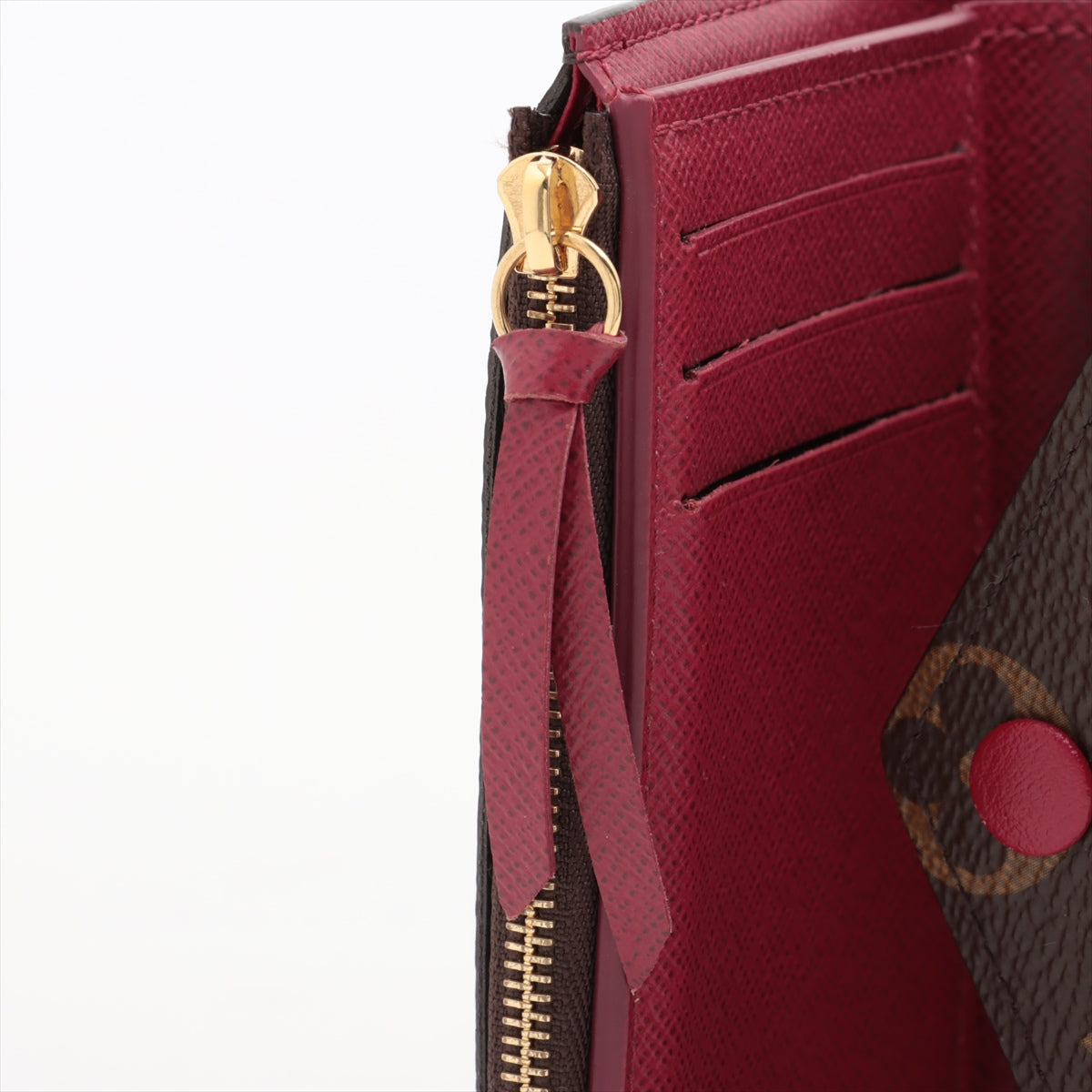 Louis Vuitton Monogram Portfolio Victoria M41938 Fushai Compact Wallet