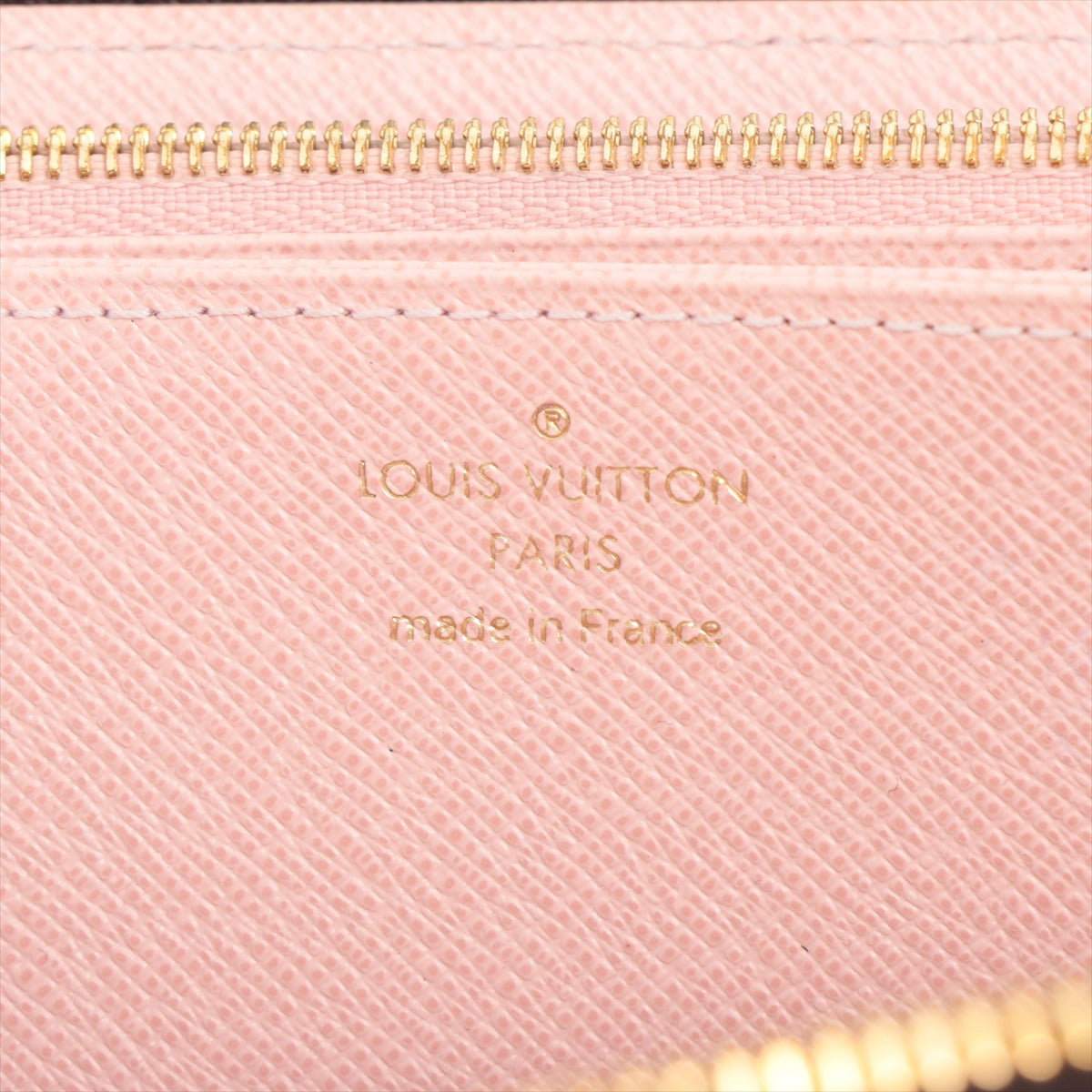 Louis Vuitton Monogram  Wallet M41894 Rose Valerie Round Zip Wallet