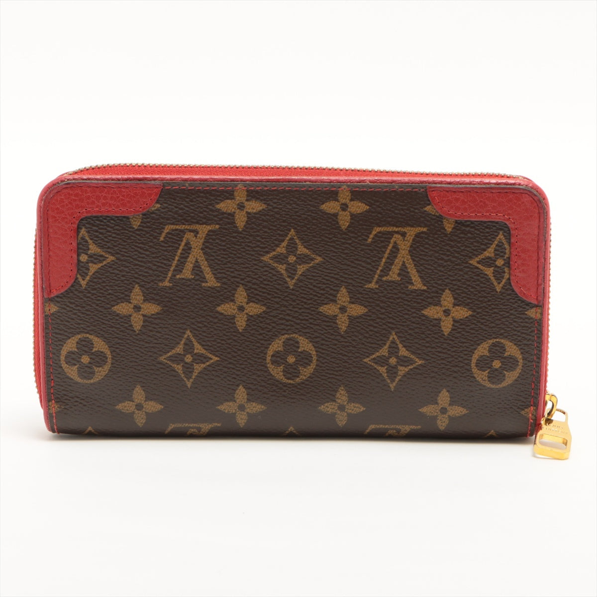 Louis Vuitton Monogram  Wallet M61854 Triple Round Zip Wallet