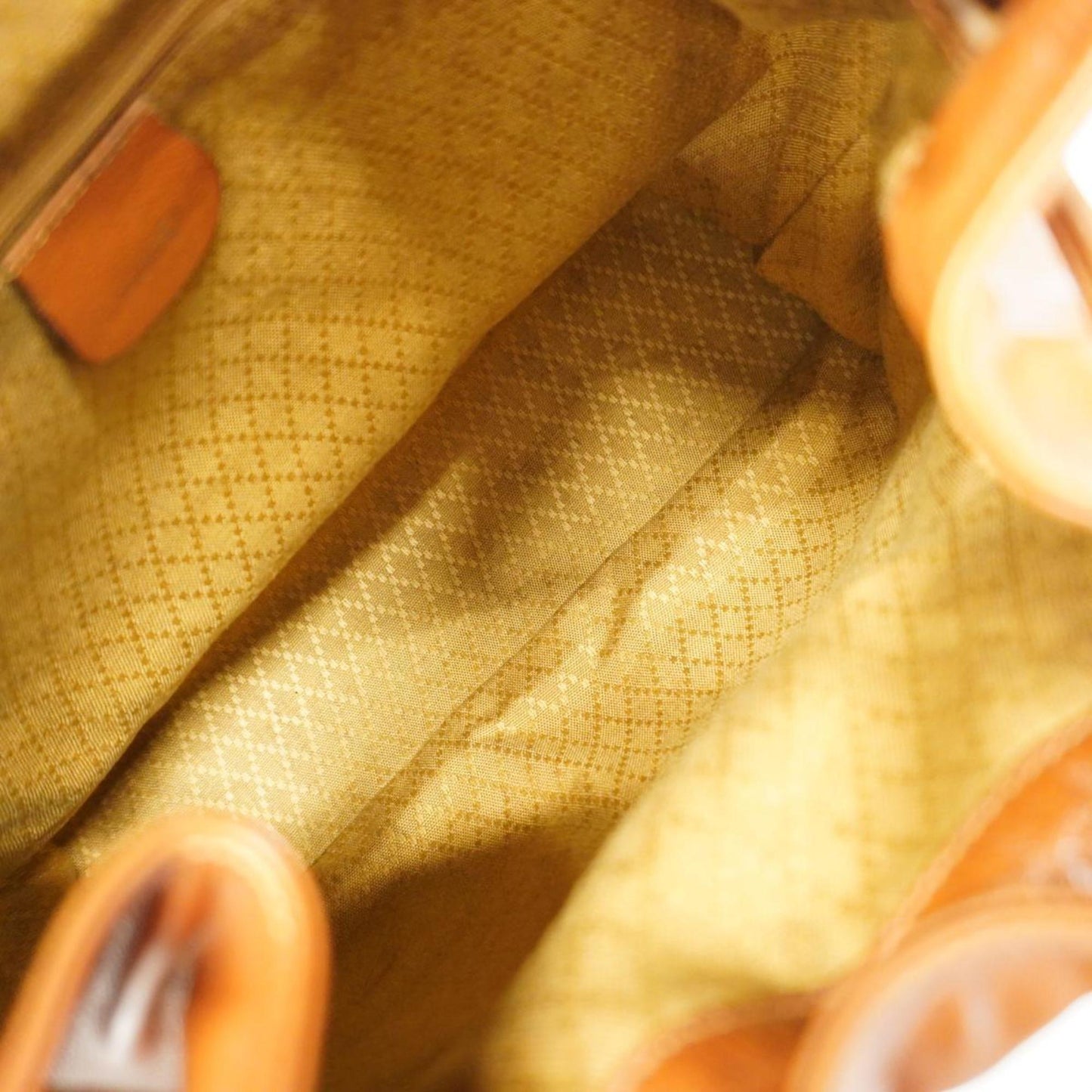 Gucci Bamboo  Leather Backpack Bag ()