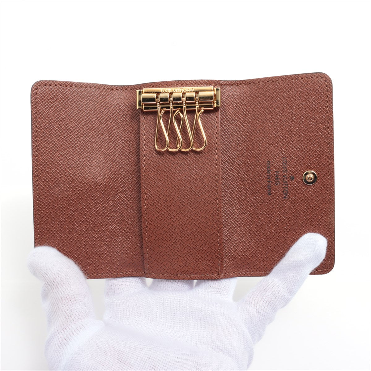 Louis Vuitton Monogram Multicell 4 M69517 Brown Key Case