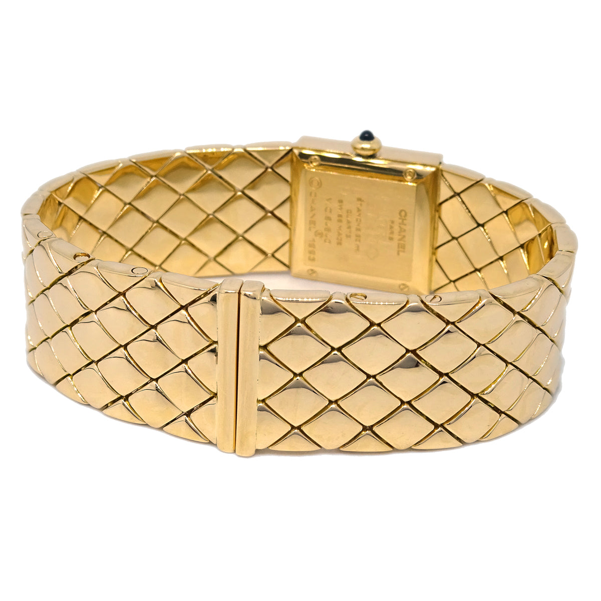 Chanel Matelasse Watch 18KYG Diamond