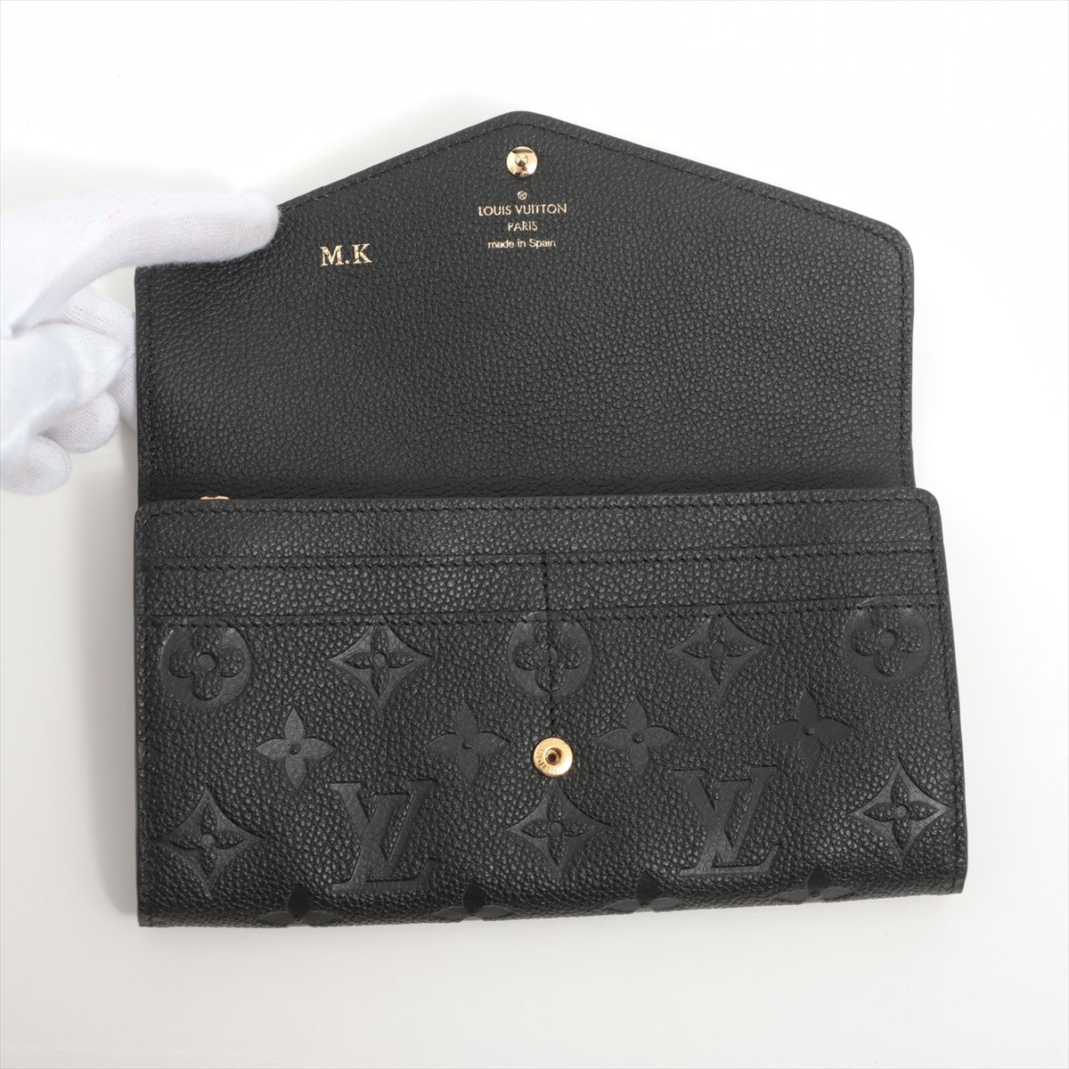 Louis Vuitton Monogram Amplant Portfoliosara M61182 New Wallet