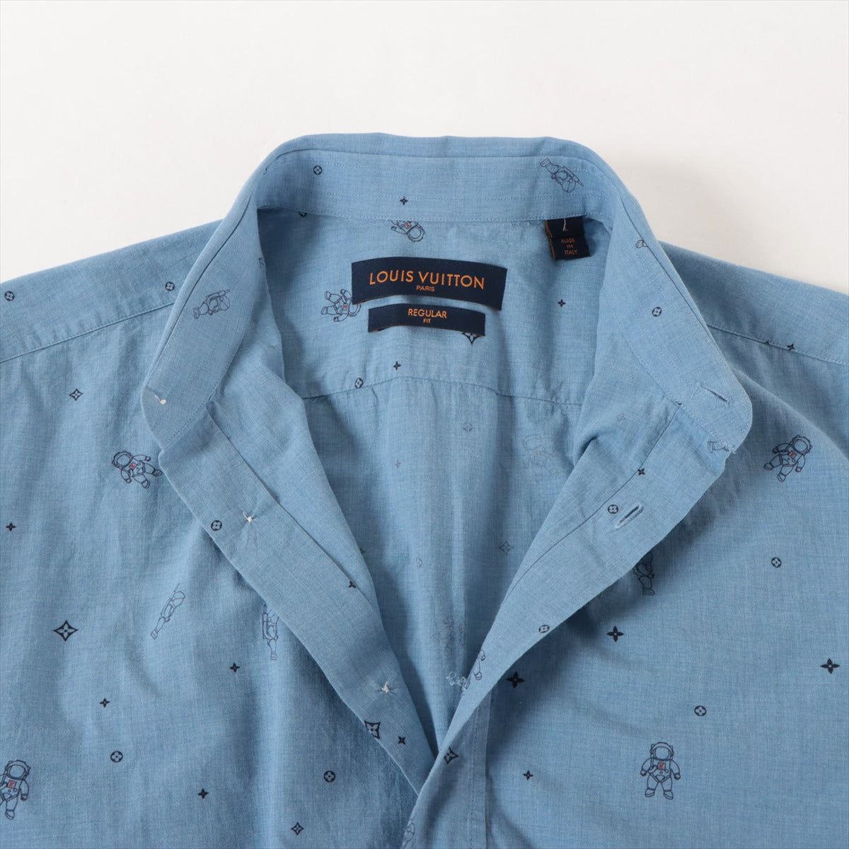 Louis Vuitton 19SS Cotton  L  Blue RM191Q