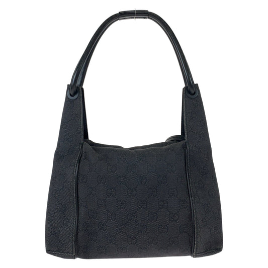 Luxury Gucci Trending 2025 Black GG Canvas/Leather Shoulder Bag