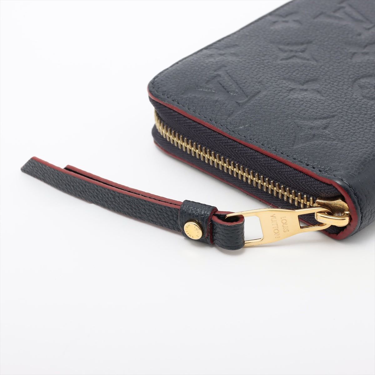 Louis Vuitton Monogram Amplant  Wallet M62121 Marine Round Zip Wallet
