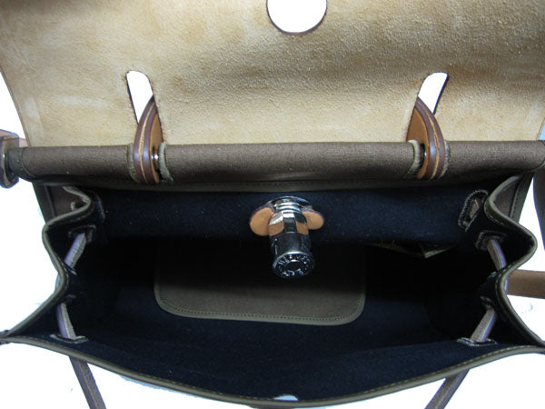 Luxury Hermes Herbag H1090 2way Canvas