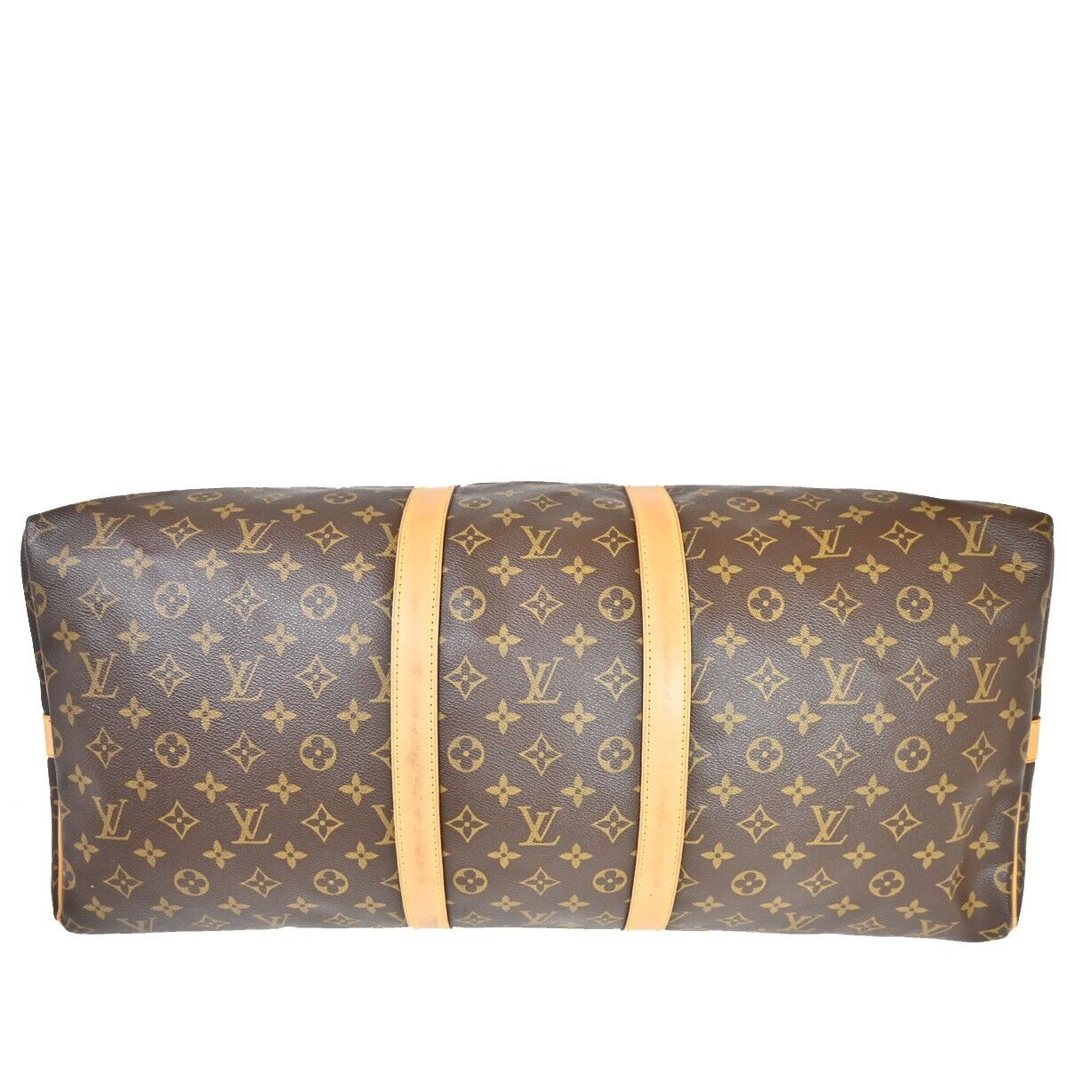 Louis Vuitton Keepall Bandouliere 55  Canvas Travel Bag ()