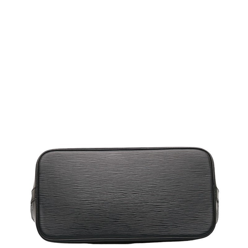 Louis Vuitton Epi Alma Handbag M52142 Noneir Black Leather  Louis Vuitton