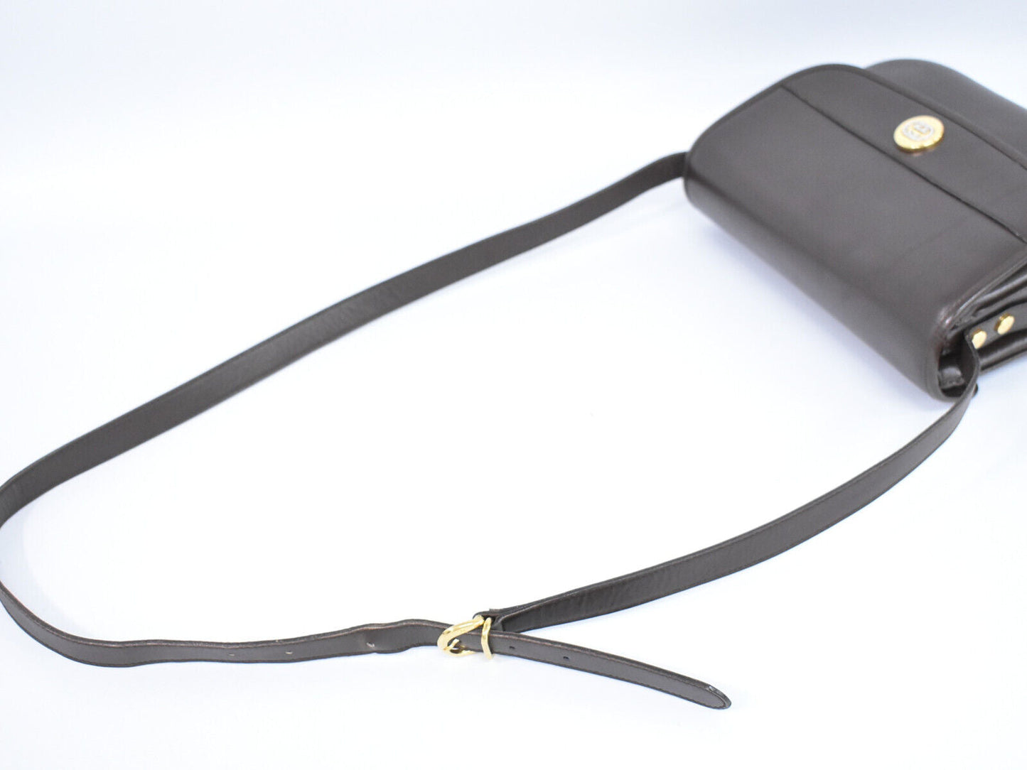Gucci Vintage  Leather Shoulder Bag