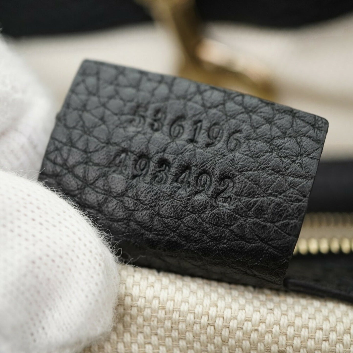 Luxury Gucci Trending 2025 Soho  Leather Tote Bag ()