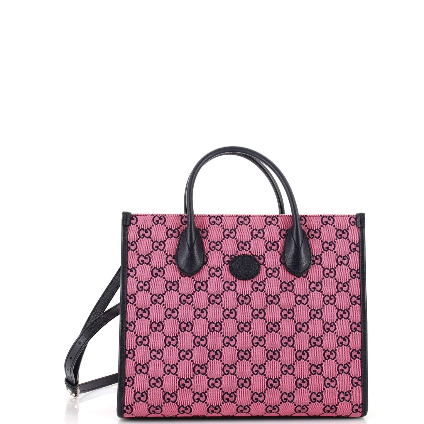 Luxury Gucci Trending 2025 Structured Top Handle Open Tote GG Canvas Small