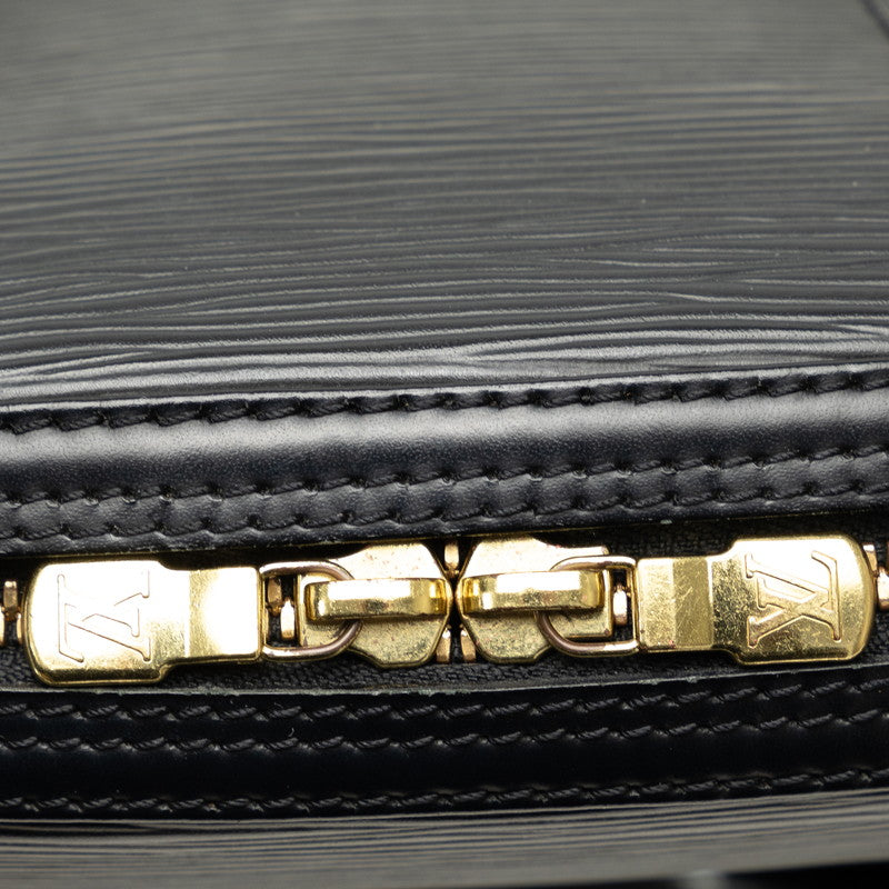 Louis Vuitton Epi Jasmine Handbag M52782 Noneir Black Leather  Louis Vuitton