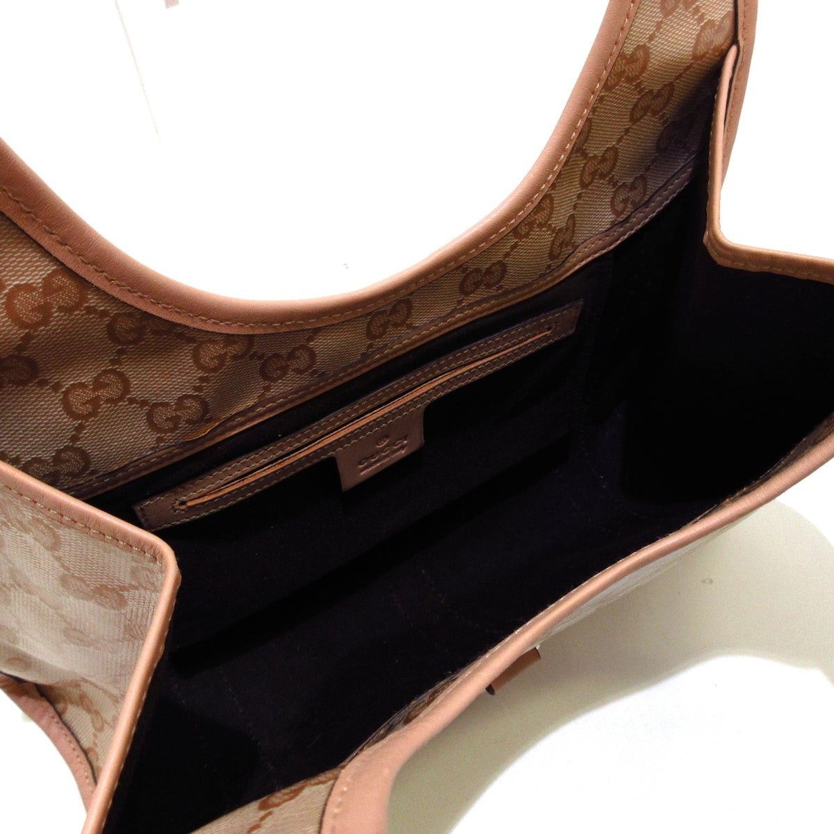 Gucci Gg Crystal  Canvas Shoulder Bag ()