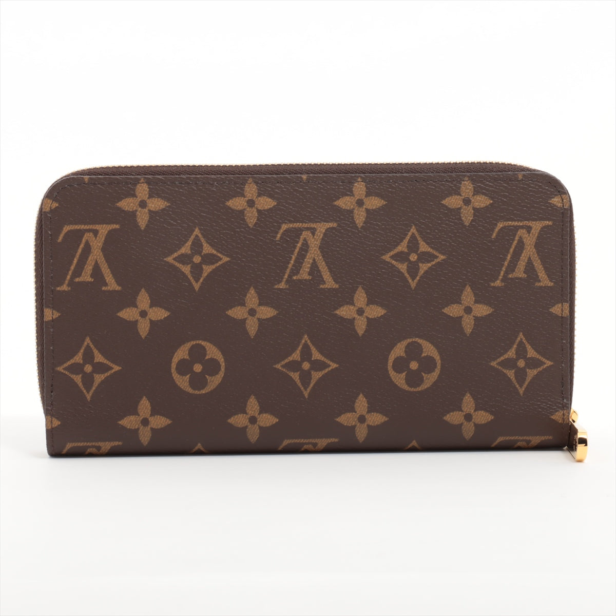 Louis Vuitton Monogram  Wallet M42616 Brown Round Zip Wallet