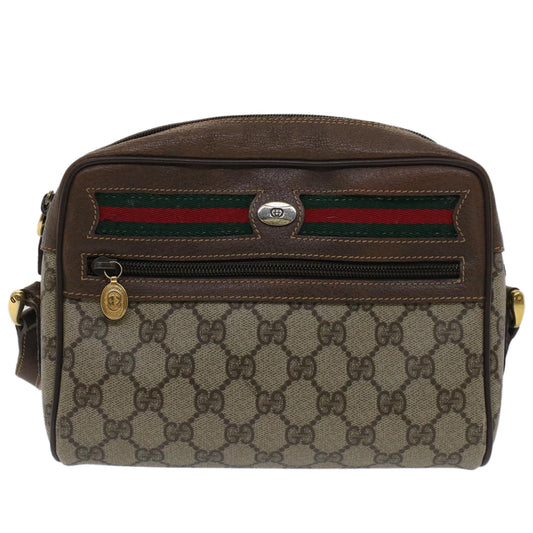 Luxury Gucci Trending 2025 GG Canvas Web Sherry Line Shoulder Bag Beige Red Green