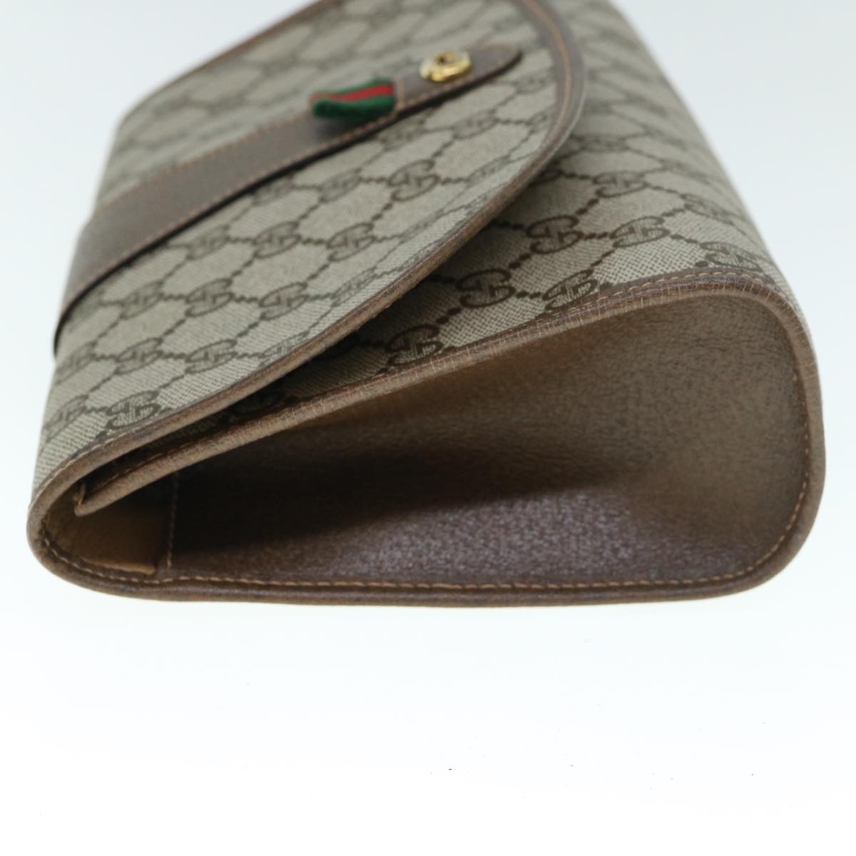 Gucci Gg Canvas  Canvas Clutch Bag