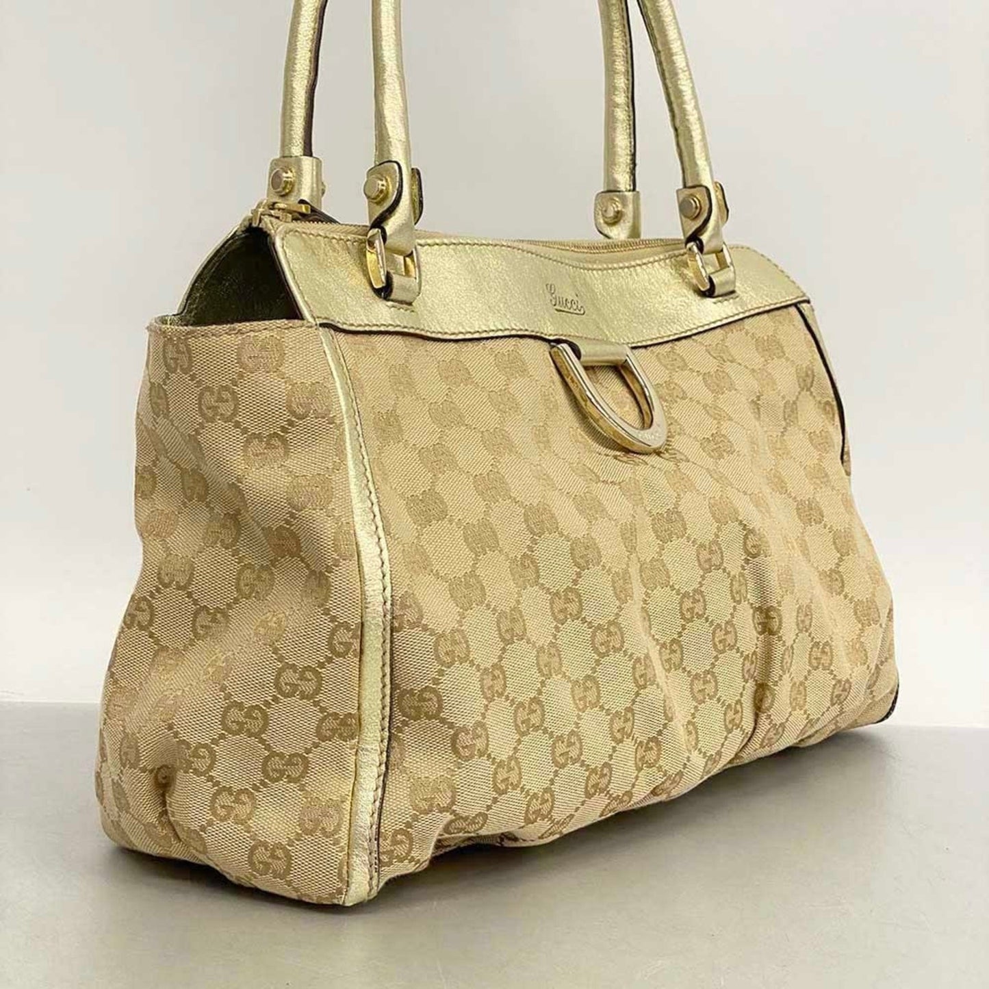 Gucci Abbey  Canvas Tote Bag ()