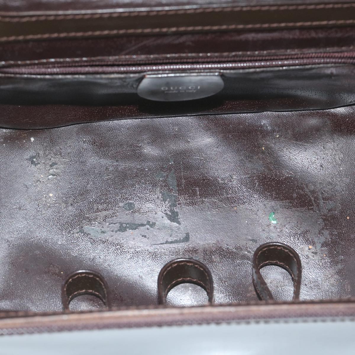 Gucci  Patent Leather Clutch Bag ()