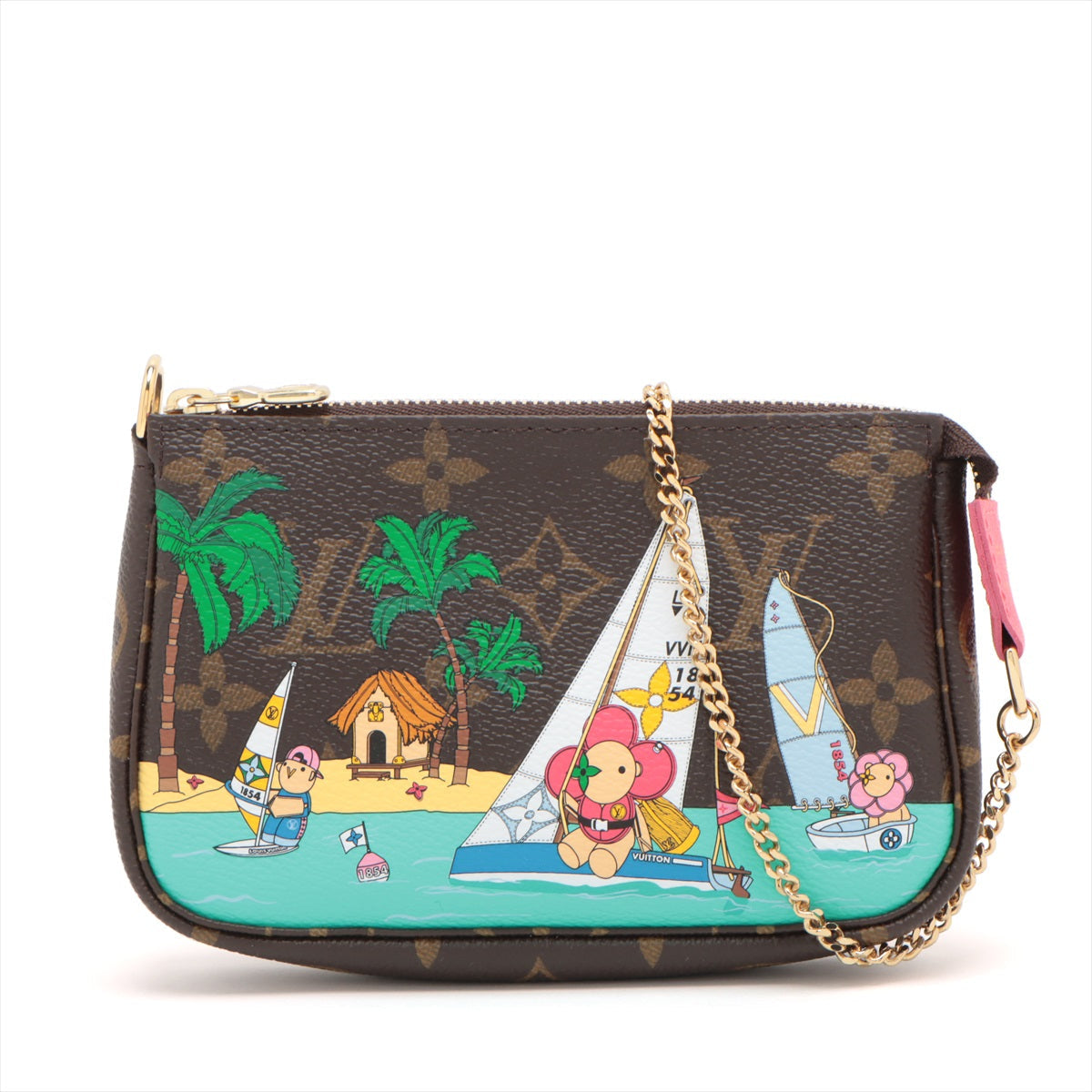 Louis Vuitton Monogram Vivienne Mini Pochette Accessories M82841