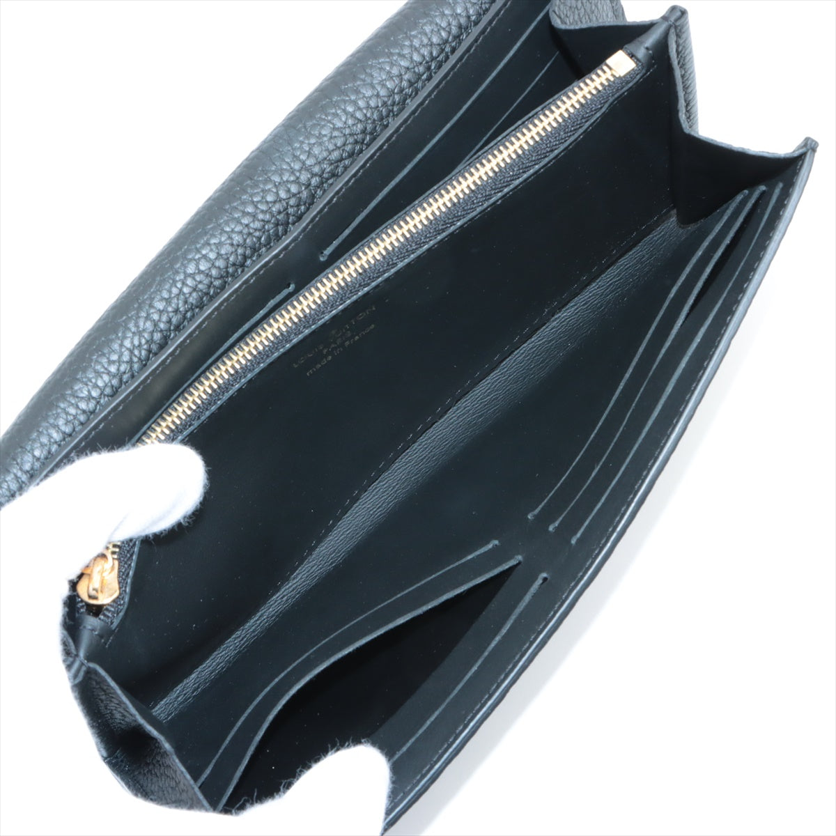 Louis Vuitton  Portfolio Capsine M64551 Noneir Long  Reaction Wallet