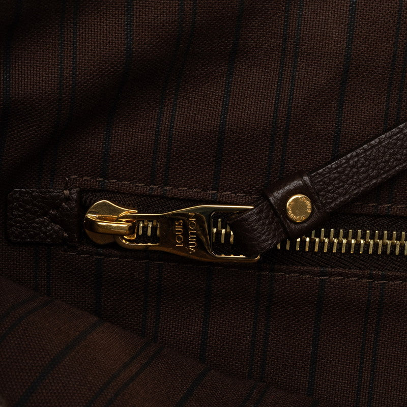 Louis Vuitton Monogram Amplant Citadine PM Shoulder Bag M40516 Onboard Brown Leather  Louis Vuitton