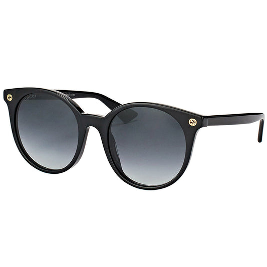 Gucci  GG 0091S 001 Womens Oval Sunglasses