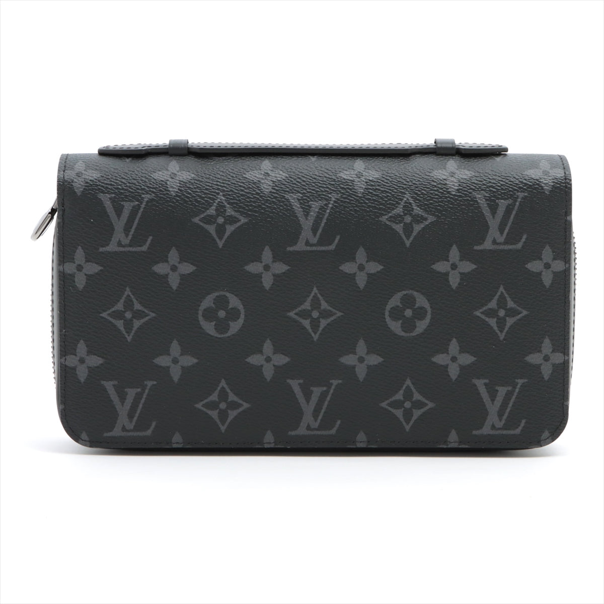 Louis Vuitton monogram zipper XL M61698 black round zipper wallet  reaction    store