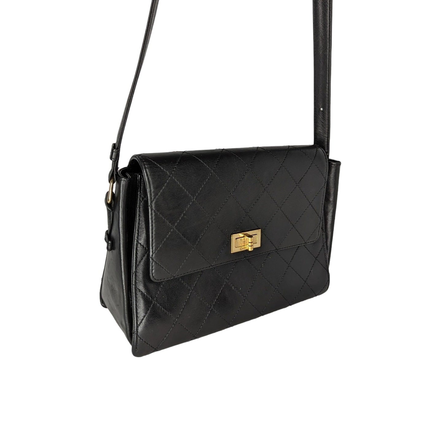 Luxury Chanel bag Vintage Trapezoid Reissue Flap Shoulder Bag