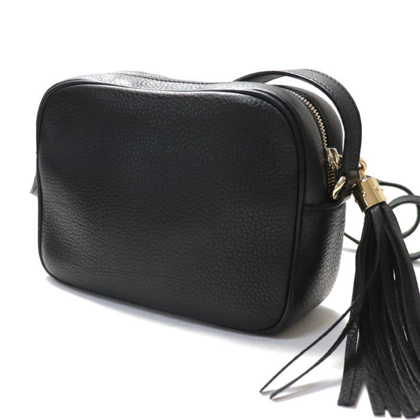 Luxury Gucci Trending 2025 Soho  Leather Shoulder Bag ()