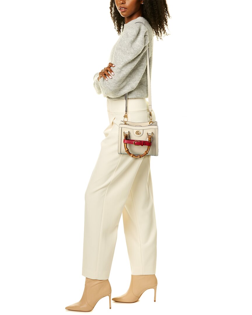 Luxury Gucci Trending 2025 Diana Mini Leather Tote