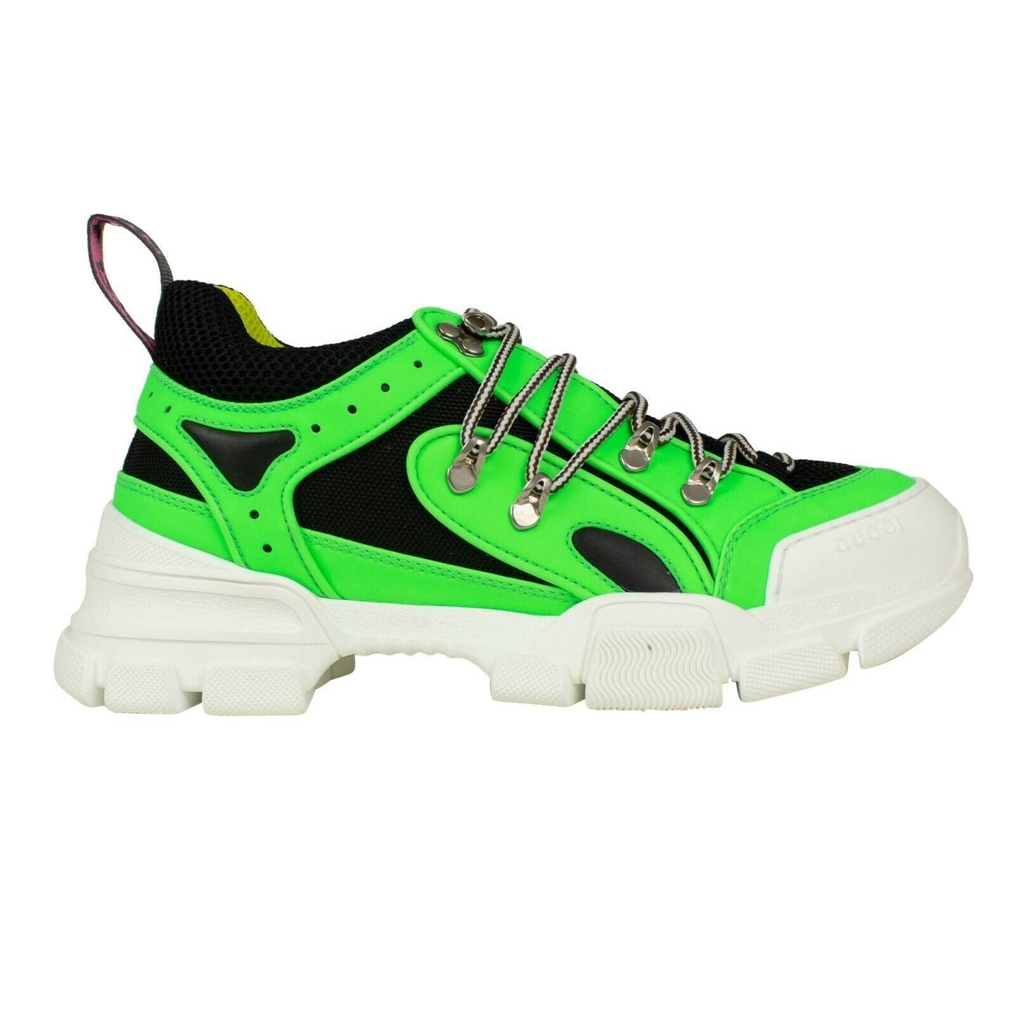 Gucci 'Flashtrek' Reflective Hiking Sneakers Shoes - Neon Green