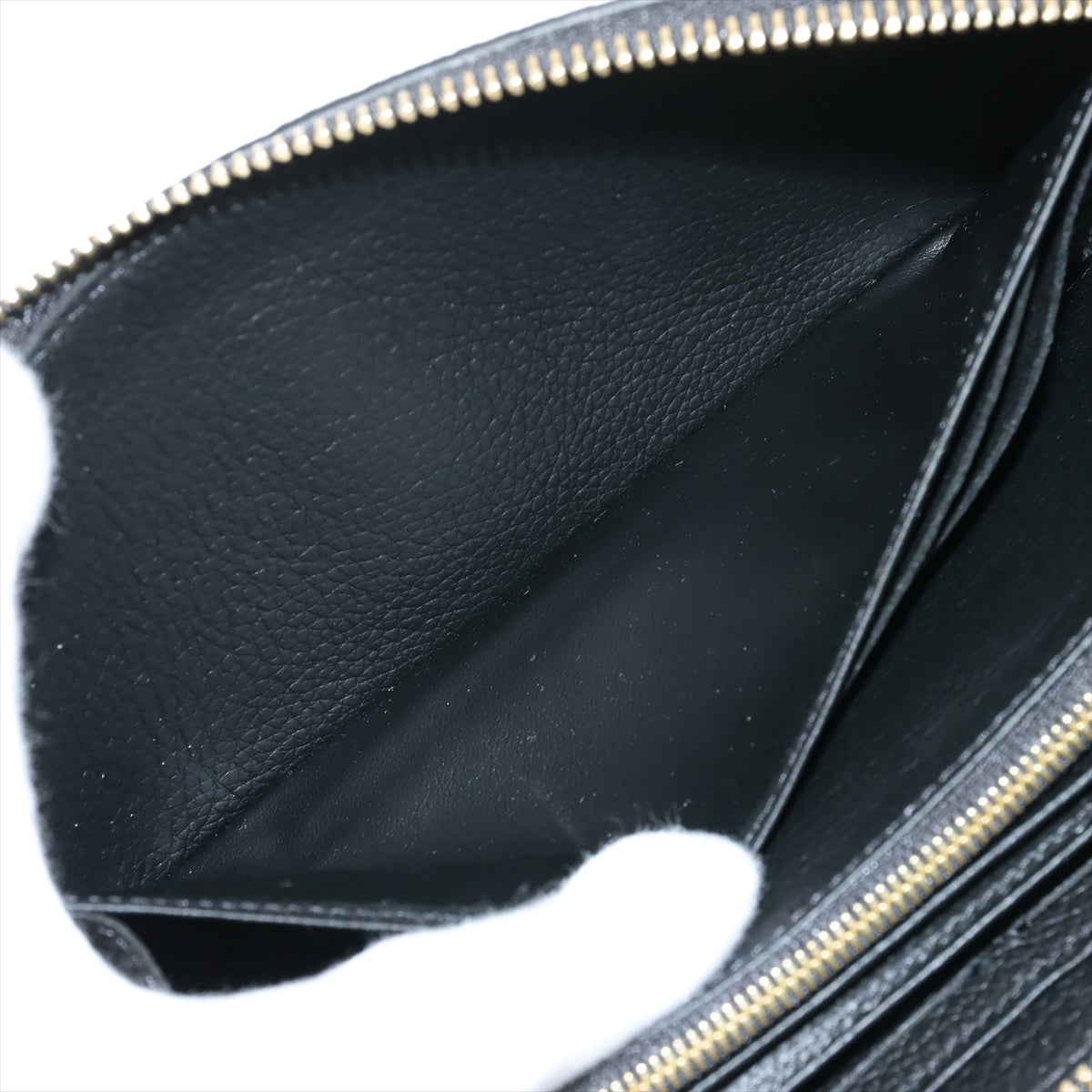 Louis Vuitton Monogram Amplant  Wallet M61864 Noneir Round Zip Wallet