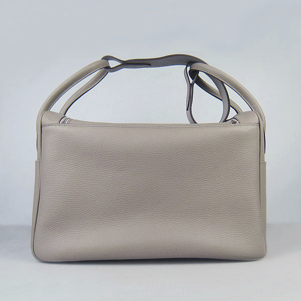 Luxury Hermes Lindy 34cm handbag 6208 grey