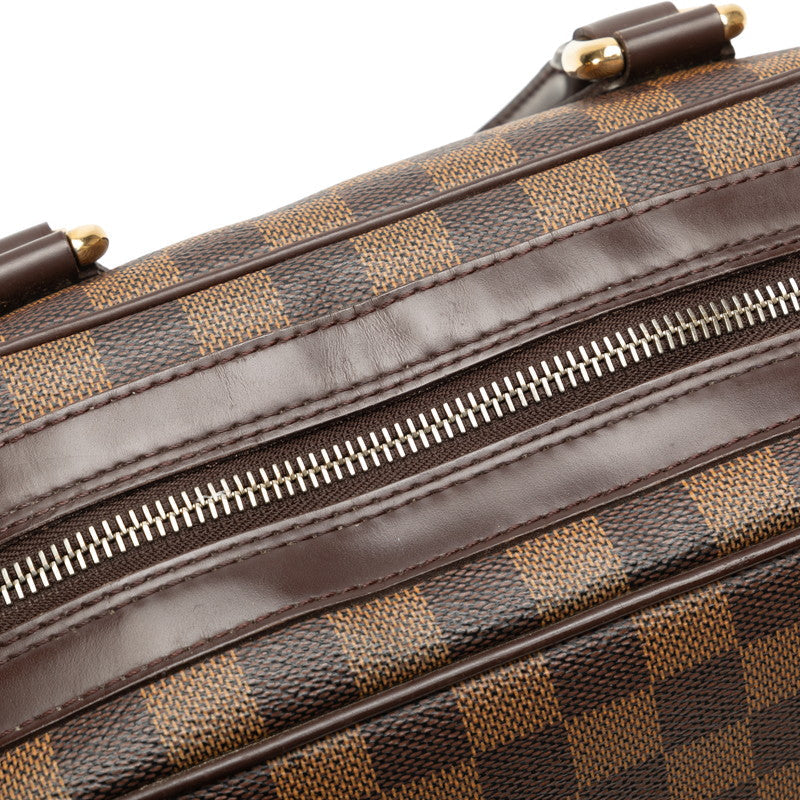 Louis Vuitton Monogram Duomo Handbag Mini Boston Bag N60008 Brown PVC Leather  Louis Vuitton