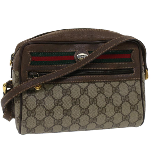 Luxury Gucci Trending 2025 GG Canvas Web Sherry Line Shoulder Bag Beige Red Green