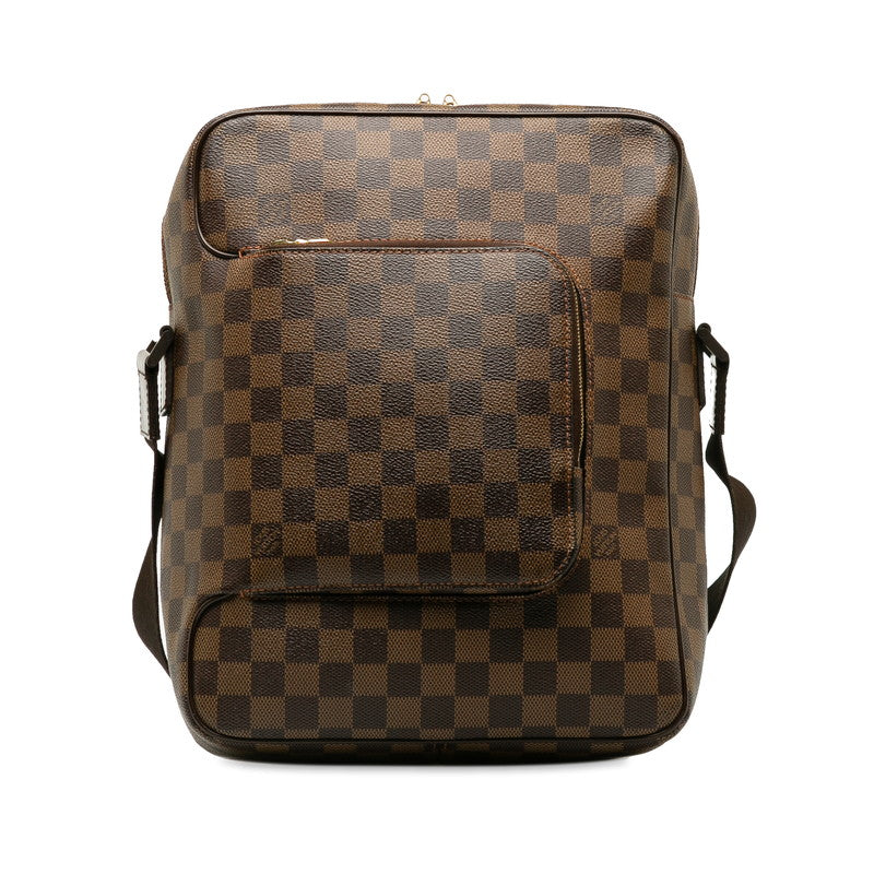 Louis Vuitton Damier Olaf MM N41441 Brown PVC Leather  Louis Vuitton