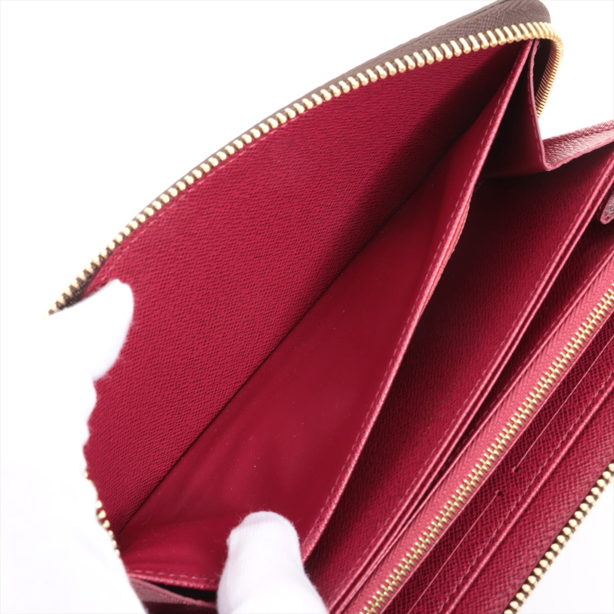 Louis Vuitton Monogram  Wallet M41895 Fushai Round Zip Wallet