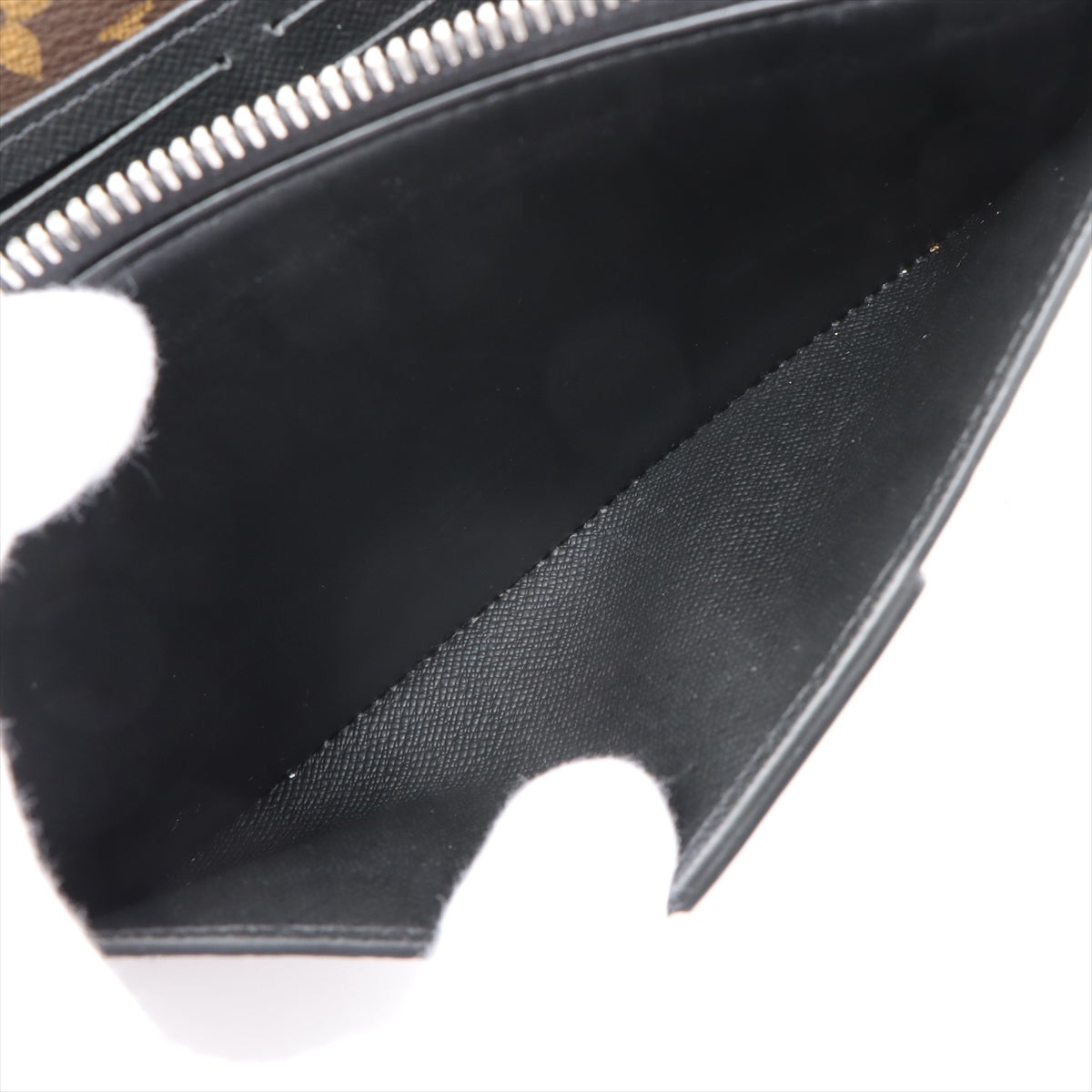 Louis Vuitton Monogram Zippyr Dragon M69407 Black x Brown Wallet
