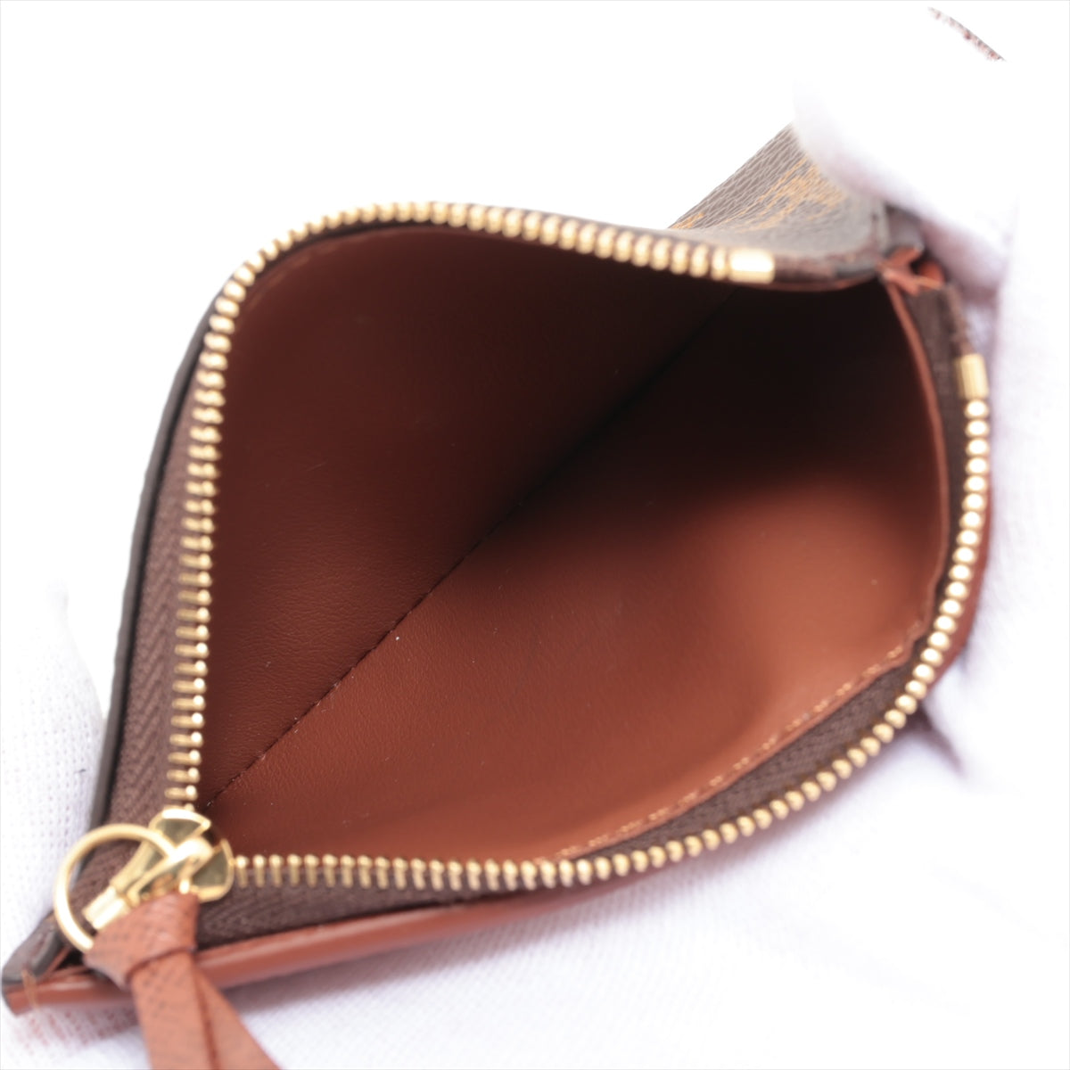 Louis Vuitton Monogram Portfolio Victoria M62472 Brown Compact Wallet
