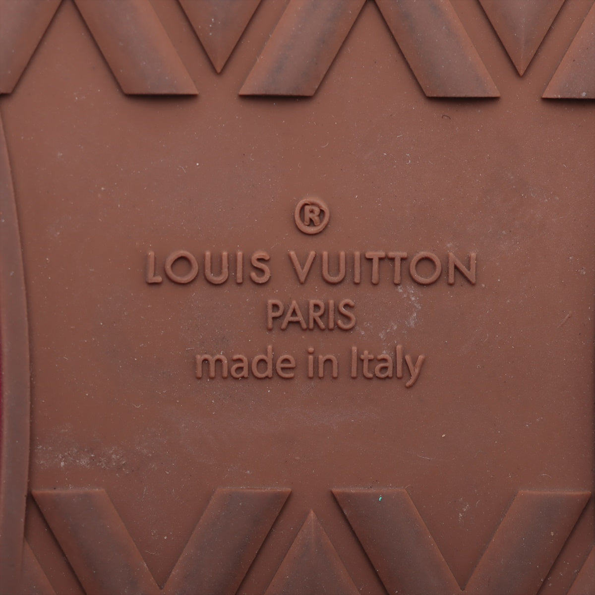 Louis Vuitton Trocadero Line 18 Years Denim X Leather Trainers 5 Men Blue X Pink MS0148 Monogram