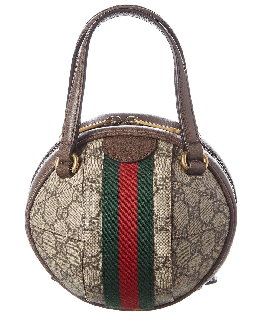 Gucci Ophidia Mini GG Supreme Canvas & Leather Shoulder Bag