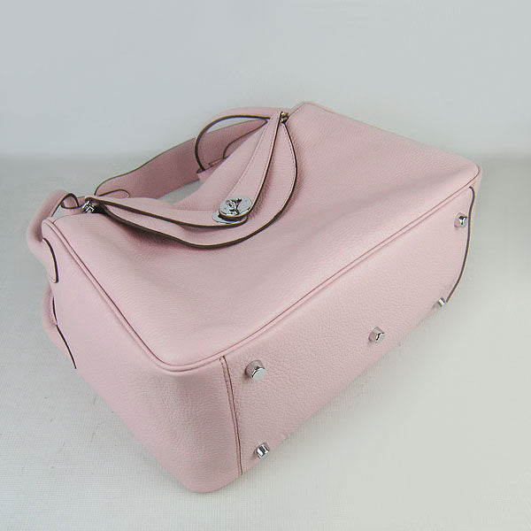Luxury Hermes Lindy 34cm handbag 6208 pink