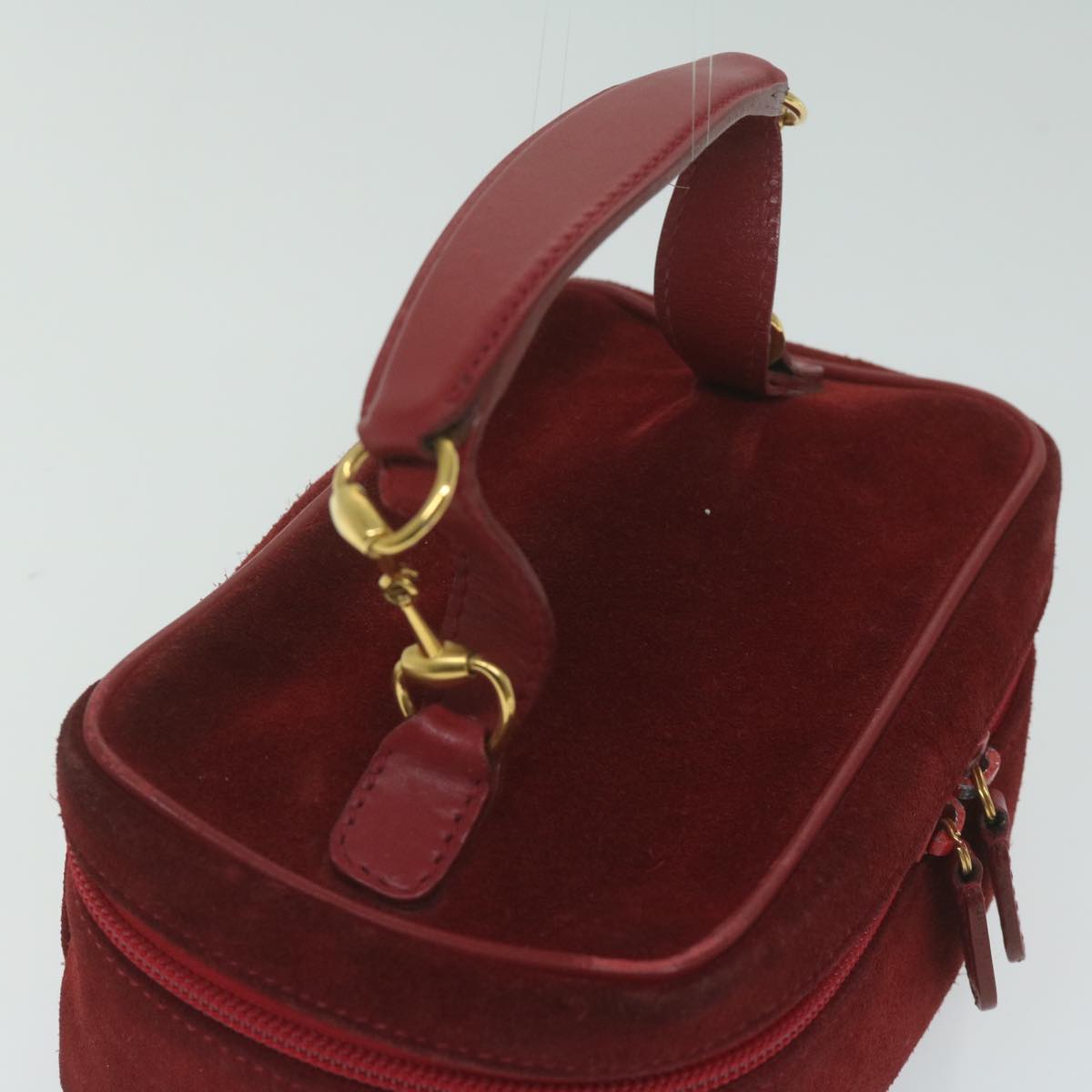 Gucci Vanity  Suede Clutch Bag ()