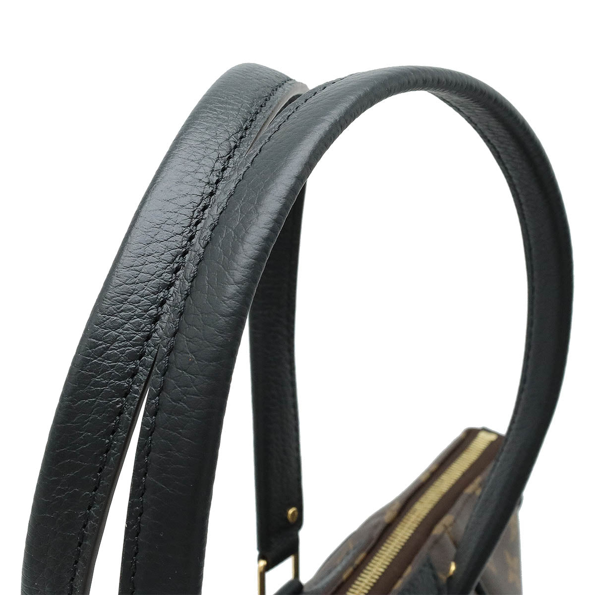 Louis Vuitton Monogram Estrer Tote Bag Semi-Sharder Leather Noneir Black M51192