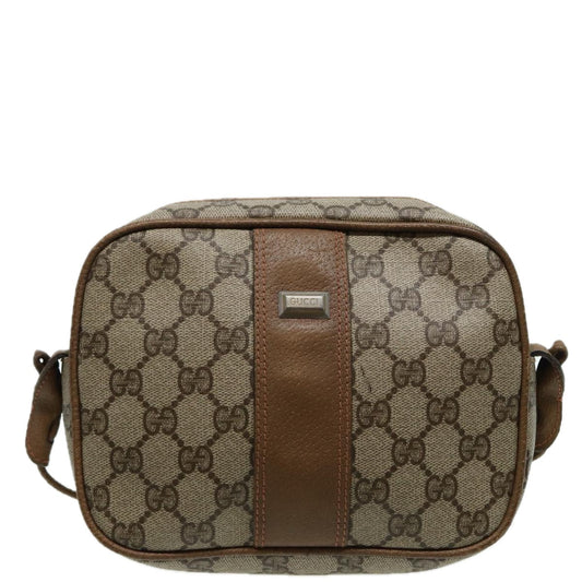 Luxury Gucci Trending 2025 Gg Canvas  Canvas Shoulder Bag ()